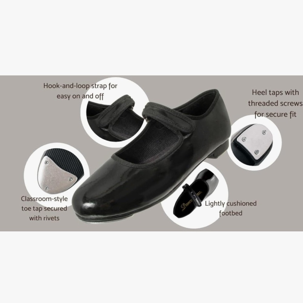Toddler girl tap shoes